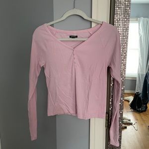 Wild fable cropped long sleeve